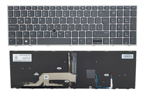 Teclado Hp Zbook 15 G5 17 G5 Backlit Español L12764-161