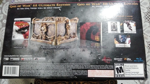 Ps3 Caja De Pandora God Od War 3 Edicion Coleccionista 