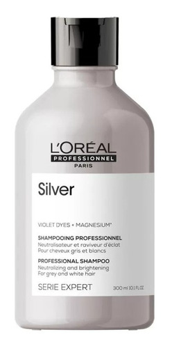 Shampoo L'oréal Magnesium Silver 300ml - mL a $278
