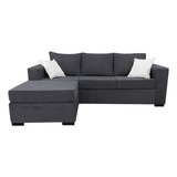 Sillon Sofa Esquinero 3 Cuerpos Chenille Antidesgarro Cubile