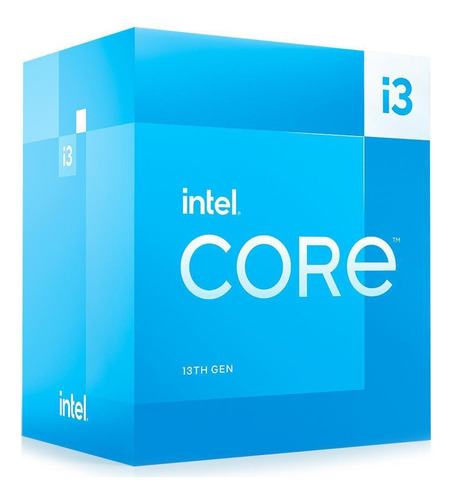 Processador Intel Core I3-13100 3.4ghz/4.5ghz Turbo 12mb