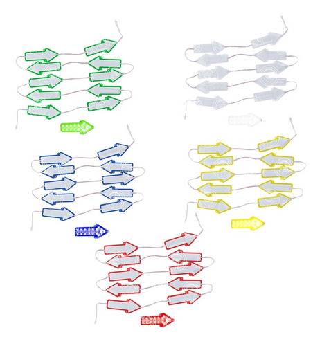 10 Modulos 18 Led Flecha Individual Multiusos Universal