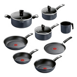 Juego De Batería De Cocina De 11 Piezas T-fal Msi