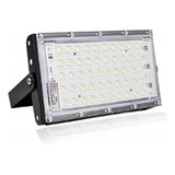 Reflector Led 50 Watts 4500 Lumen Blanco Frío 50w Bajo Consu 220v