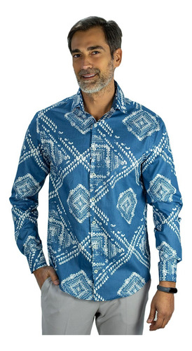 Camisa Buchona Para Hombre Manga Larga 