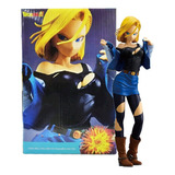 Figura Androide #18 Dragon Ball 26cm Sexy Anime Goku Vegeta