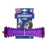 Dispensador De Golosina Para Perro Grande Johnny Stick Gigwi Morado