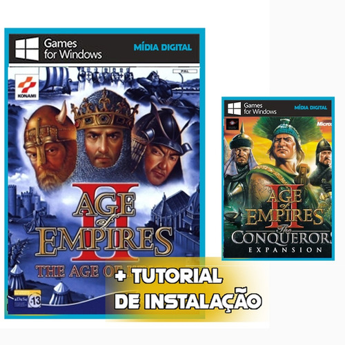 Age Of Empires 2 Classico Pc Mídia Digital