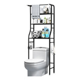 Mueble Organizador Baño Toallero Para Estante Accesorio Rack