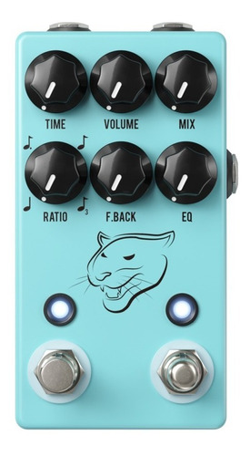Jhs Pedals Panther Cub V2 Analog Tap Tempo Delay Novo Nf-e