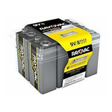 Baterías De 9v Rayovac Ultrapro Alcalinas, Paquete De 8 Con