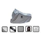 Funda Afelpada 100%impermeable Para Moto  Suzuki Gn125 