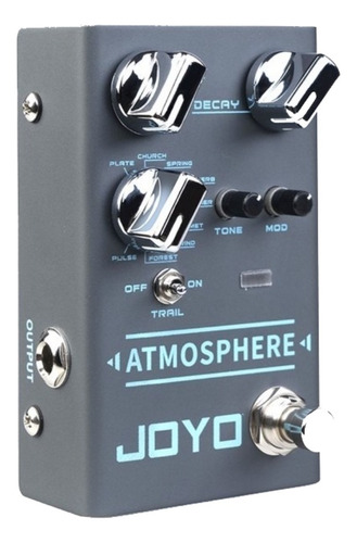 Pedal De Efecto Joyo Revolution Atmosphere R-14  Negro