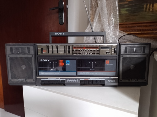 Rádio Boombox Sony Cfsw400 Leia Anúncio 