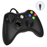 Control Joystick Con Cable Para Xbox 360 Usb