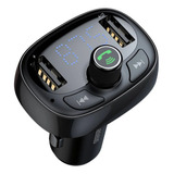 Carregador Veicular Bluetooth Para Mp3 Fm 12-24v Baseus S-09