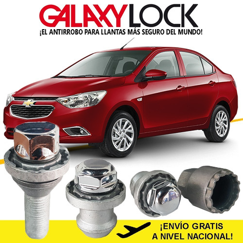 Birlos Seguridad Inoxidables Gm Aveo Ls 2019