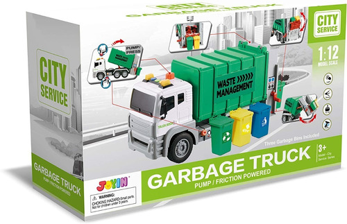 Garbage Truck Camión Recolector De Basura Varias Funciones