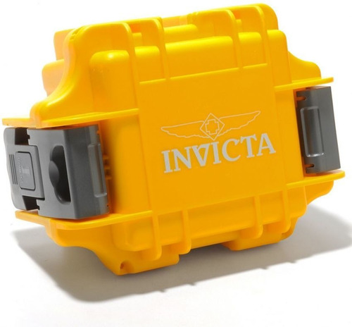 Caixa Stank Maleta Amarela Invicta Original 1 Slots