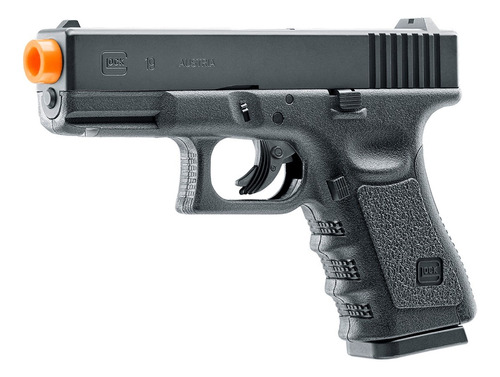 Pistola Glock 19 Con 5 Tanques De Co2 12gr Y 350 Bbs  Xtr P