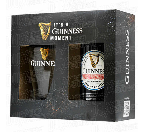 Gift Box Cerveza Guinnes + Pinta Six Nations - Flex - Regalo