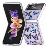 Funda Para Samsung Galaxy Z Flip 4 - Mariposas Azules