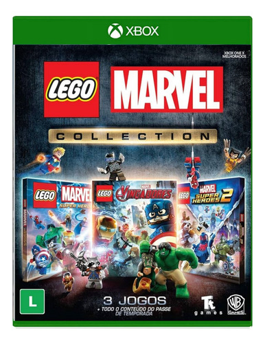 Lego Marvel Collection Xbox One/series Código De 25 Digítos