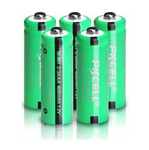 Batería Recargable Nimh 2/3aaa 1.2v 400mah Botón Superior (5