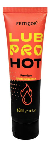 Gel Lubrificante Íntimo Lubpro Deslizante Esquenta Hot 60ml