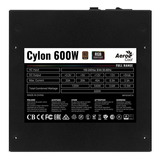 Fuente De Poder Aerocool Cylon Rgb 600w 80+ Bronce Oem