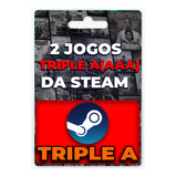 2 Jogos Triple A (aaa) Steam Chave Key Aleatória - Presente