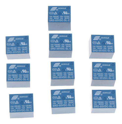 10 Unids Tablero De Módulo De De Retardo 5v Srd-05vdc-sl-c