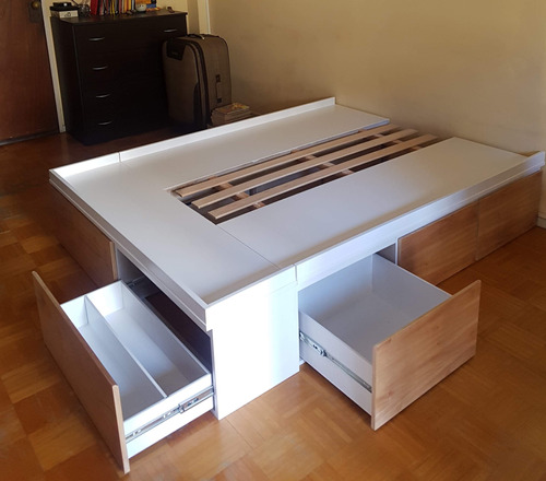 Cama Box - ¡cajonera Y Cama A La Vez! Ideal Espacios Chicos