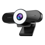 Webcam 1080p/60fps Autofoco 2 Mics/3 Níveis Luz Emeet C970l