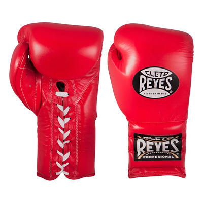 Guantes De Box Entrenamiento Cleto Reyes Agujeta Color Rojo Talla 14oz | Envío gratis