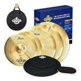 Paquete De Platillos Rhythm Bytes Almohadillas De Silen...