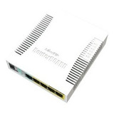 (rb260gsp) Switch Mikrotik 5 Puertos Poe (pasivo) (1in/4out)