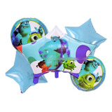 Set De Globos Metalizados De Monster Inc