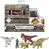 Jurassic World Minis Camion Claire Y Carnotaurus 