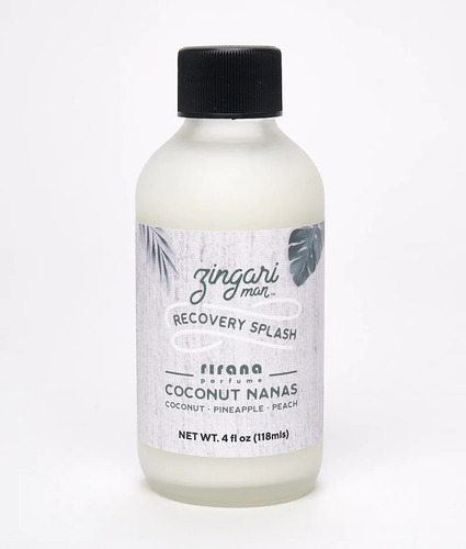 Zingari Man Post Afeitado Recovery Splash-coconut Nanas