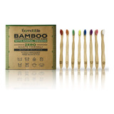 Bamdable Cepillo De Dientes De Madera De Bambu Con Disenos D