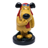 Estatua Mutley Corrida Maluca Boneco De Resina Hanna Barbera