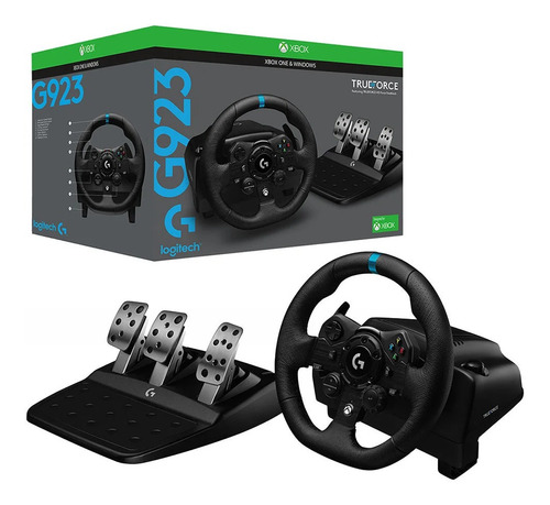 Volante + Pedal Logitech G923 Xbox Serie/one/pc Novo A Vista