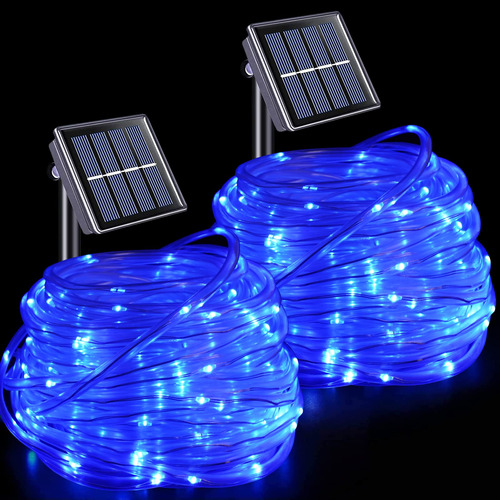 Luces Solares Led Impermeables 2 Paquetes 10 Metros Cada Uno