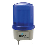 Lámpara Rotativa Led Azul + Buzzer Multivoltaje (sirena)