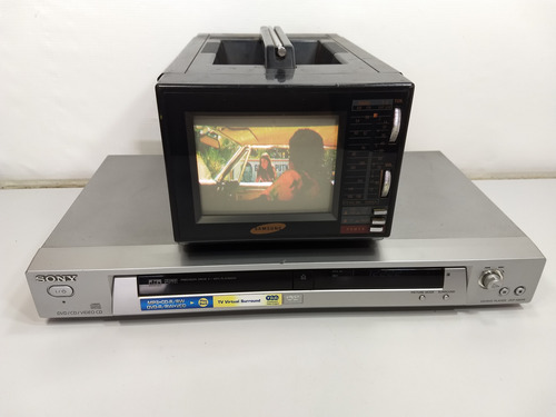 Dvd Player Sony Dvp Ns315 Cd Dvd Rw Mp3 Vcd Funciona Ok 