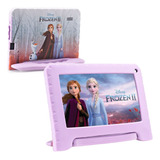 Tablet Infantil Frozen Rosa 64gb Criança Wi Fi Netflix Youtu