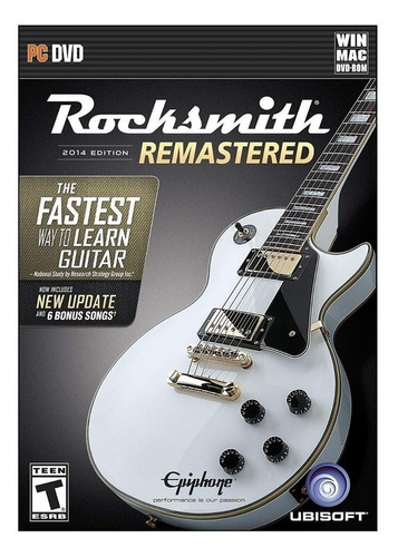 Rocksmith  2014 Edition - Remastered Ubisoft Pc Cable +juego