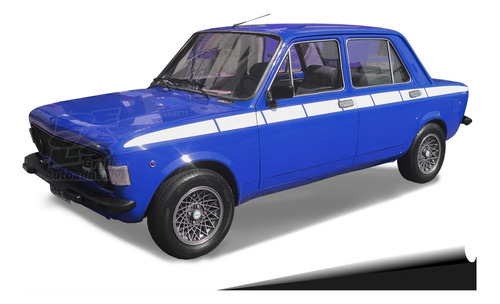 Calco Decoracion Fiat 128 Iava 1974