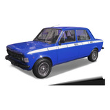 Calco Decoracion Fiat 128 Iava 1974